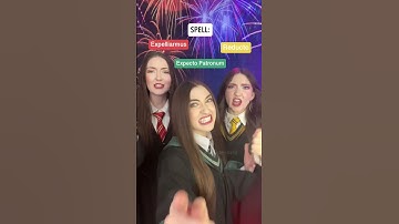 Thumbnail of Harry Potter Sister Telepathy Challenge! 😳🤣👀 K3 Sisters #shorts #harrypotter