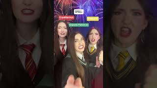 Harry Potter Sister Telepathy Challenge! 😳🤣👀 K3 Sisters #shorts #harrypotter