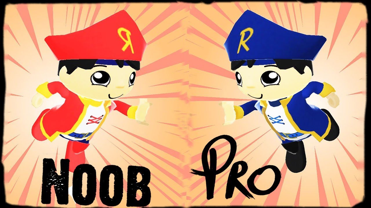 NOOB vs PRO in Tag with Ryan! - Cap'n Ryan vs Commander Ryan