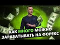 Как МНОГО можно ЗАРАБАТЫВАТЬ НА ФОРЕКС 1.000$ 5.000$ 10.000$ ???