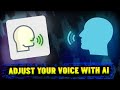 How To Adjust Your Voice With AI Tool Free Trial(A Site Change Your Voice to Anyone You Want!!)