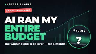 I Gave the Winning AI Budgeting App My Entire Budget for a Month