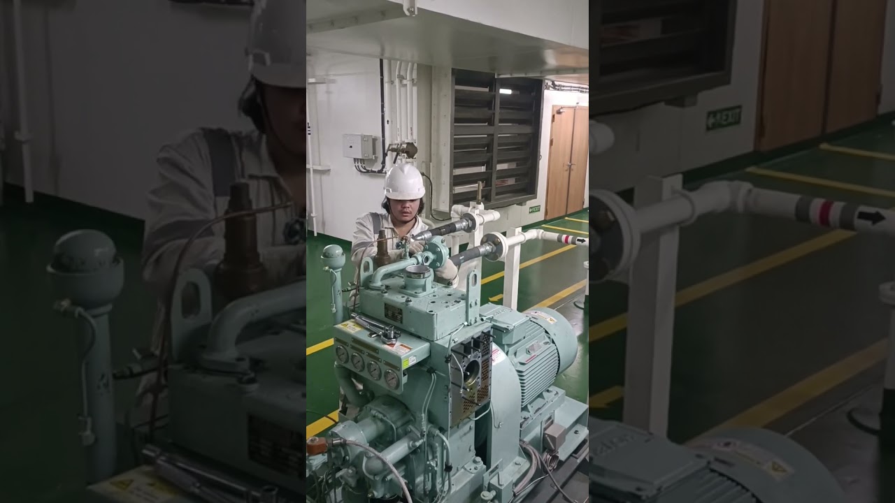 H-73 TANABE Air Compressor maintenance