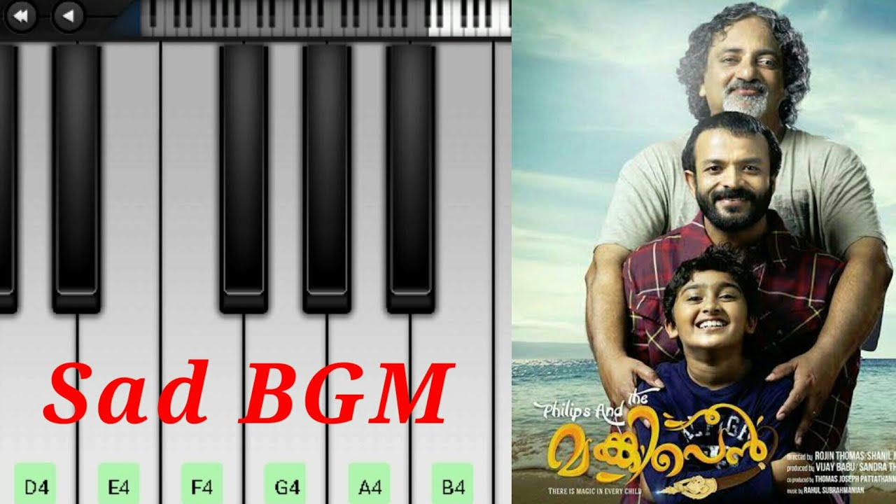 Philips and The Monkey Pen   Sad BGM  Jayasurya  Sanoop Santhosh  Rahul Subrahmanian  Piano