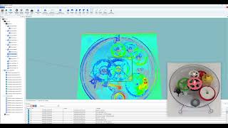 Saccade Vision and Euclid Labs: 3D scan during clock assembly