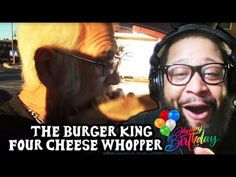 Angry Grandpa The Burger King Four Cheese Whopper Reaction 
