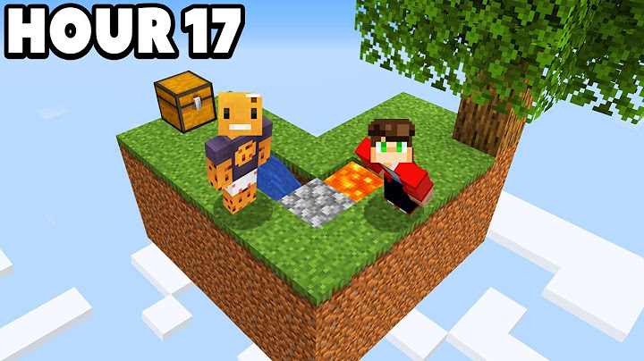 I Survived 24 HOURS Straight on SKYBLOCK Minecraft