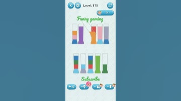 water sort puzzle game level 870 #mobilegames #numpuz #puzzle #quiz #sort #reels #trending #shorts