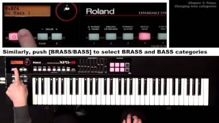 XPS-10 Expandable Synthesizer Tutorial Video Chapter 1: Tones chords