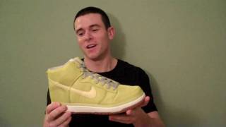 nike dunk high supreme lime yellow