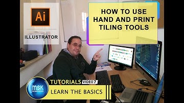 Illustrator hand and print tiling tools