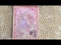 Cozy Morandi Blues & Star帐贴|Starlit Bunny Healing Journal Spread ASMR Plan-with-Me