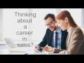 Starting a career in sales - how to part 1