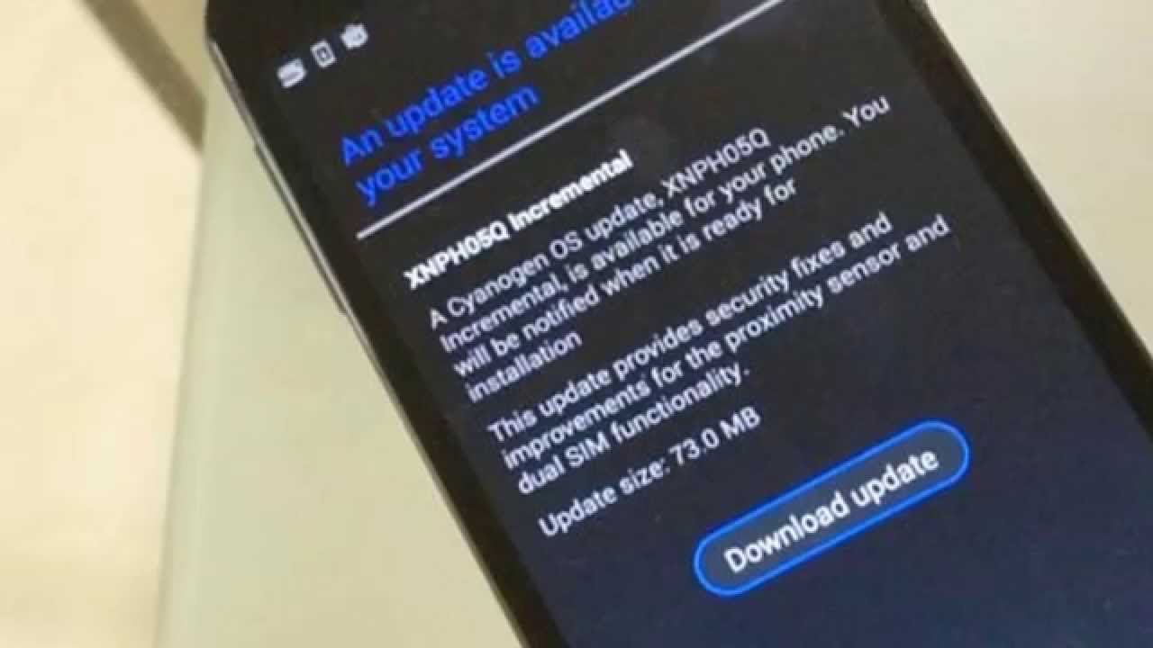 YU Yureka Lollipop Update Cyanogen Mode 12
