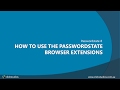 Passwordstate chrome extension