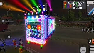 Indian dj Truck bus simulator Indonesia ! Dj truck game ! Dj truck Bussid game ! Hindi remix dj song