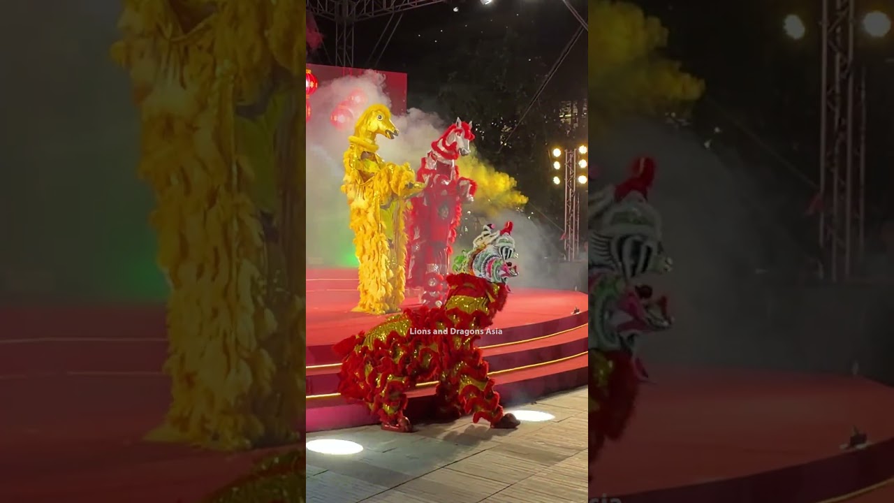 Lion Dance Pre CNY 2026 Performance ชมรมกีฬามังกร-สิงโต กังปัก at One Bangkok 