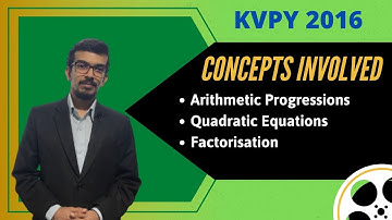 KVPY, ISI,  JEE Preparation| Suppose the quadratic polynomial.| Arithmetic progressions|KVPY SA 2016