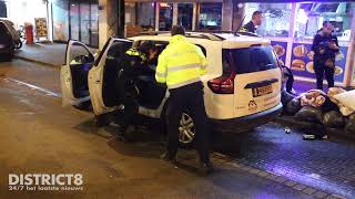 Aanhoudingen en voertuig inbeslagname na controle auto Dierenselaan Den Haag