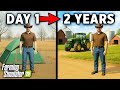 Can I Build a Farming Empire from Nothing?  "Rags to Riches" CHALLENGE! Farming Simulator 25