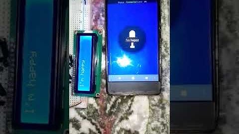 Arduino Project: Speech Recognition with Arduino and Android