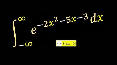 2017 MIT Integration Bee (8) - A Gaussian Integral!