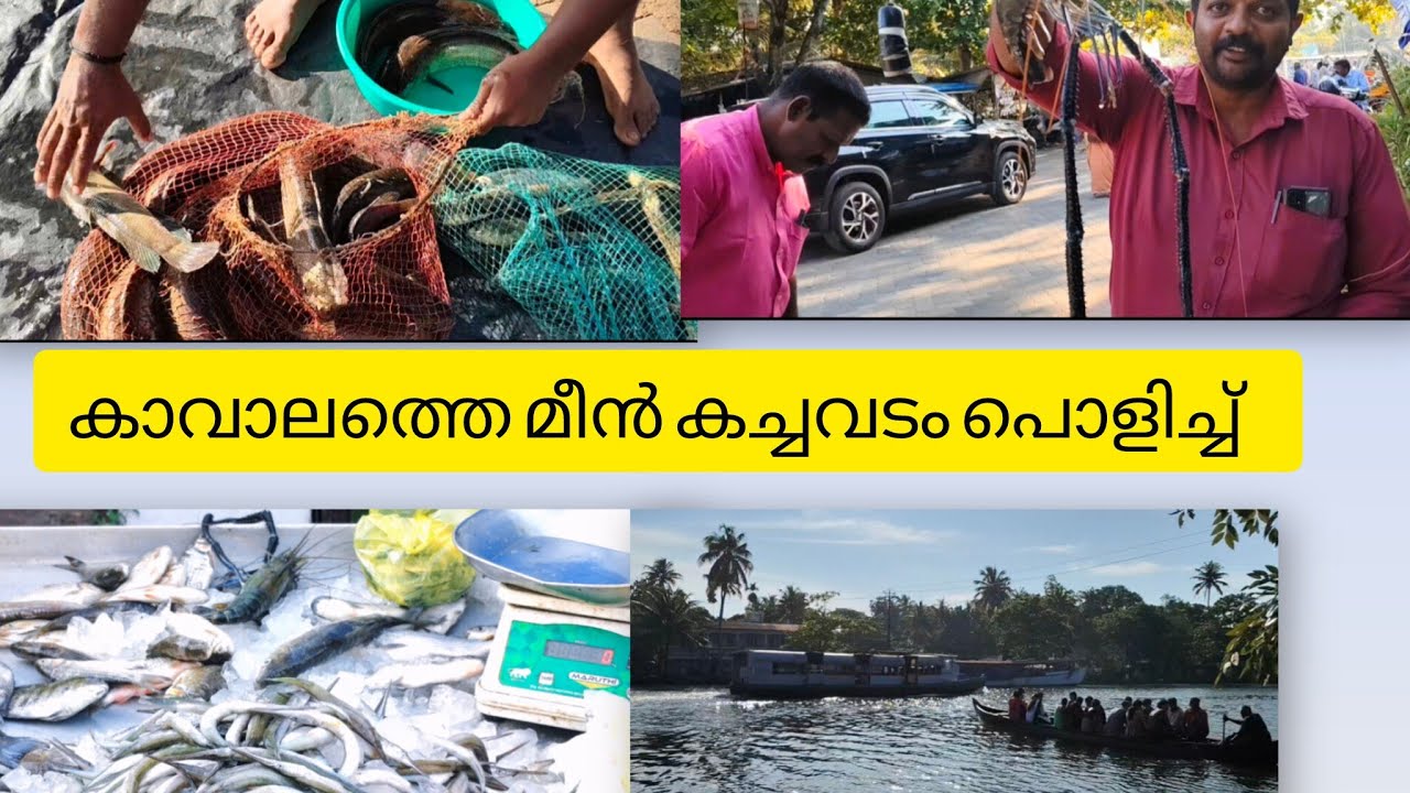 കാവാലത്തെ സായന്തനവും മീൻ കച്ചടവും