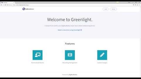 Creating your own personal rooms with GreenLight