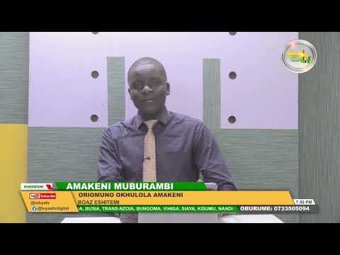 LIVE AMAKENI MUBURAMBI NENDE BOAZ ESHITEMI LUYAATV