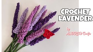 How to crochet Lavender Flower