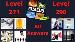 4 Pics 1 Word - Level 271-290- All  Answers/ Gameplay  (iOS - Android ) screenshot 2