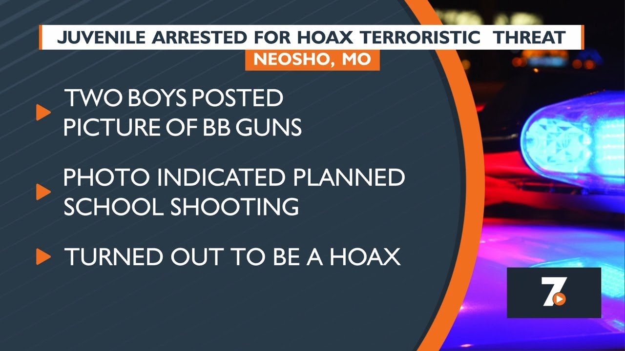 Juvenile arrested for hoax terroristic threat - YouTube