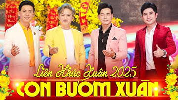 Liên Khúc CON BƯỚM XUÂN Mới Nhất 2025 - LK Nhạc Xuân 2025 Sôi Động Nhiều Ca sĩ Trẻ Đón Tết Đong Đầy