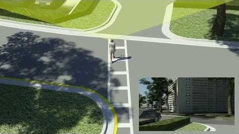 Forensic Animation: Pedestrian in Crosswalk