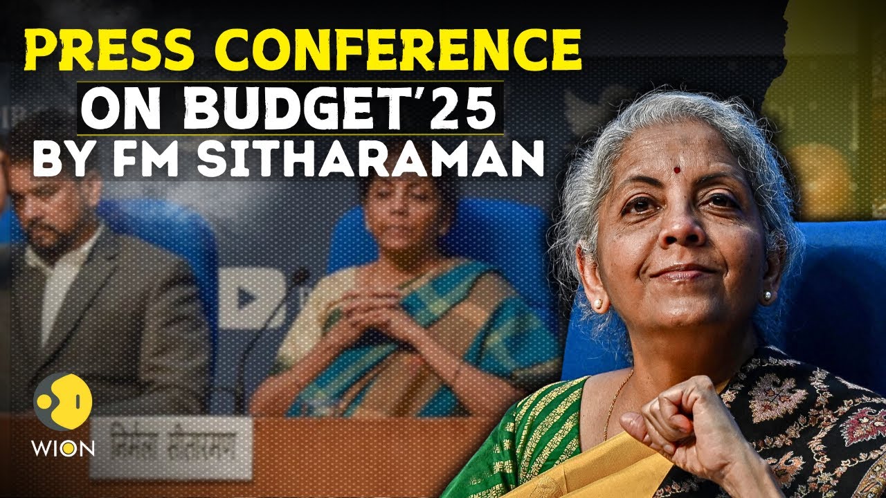 India Budget 2025 LIVE: India's FM Nirmala Sitharaman Press Conference