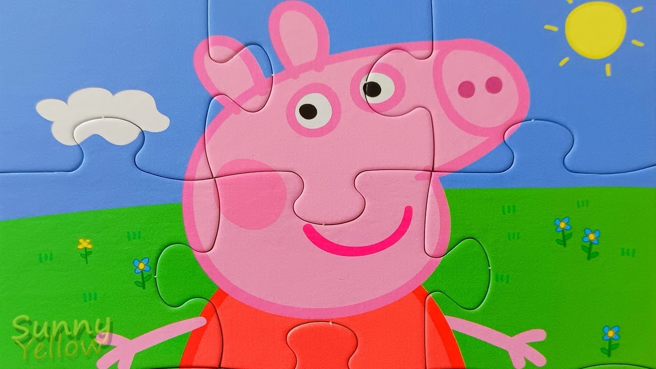 Hello, I'm Peppa Pig - jigsaw puzzle for kids and toddlers "Peppa Pig"