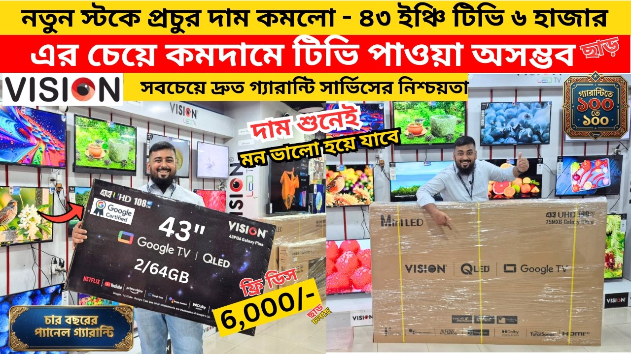 এলইডি টিভিটি অনেক ভালো, বেশিদিন ব্যবহার করা হয়নি