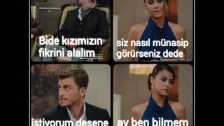 İnadına aşk replikleri...