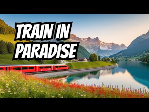 Swiss Train & Nature - The World's Most Beautiful Journey #shorts #short