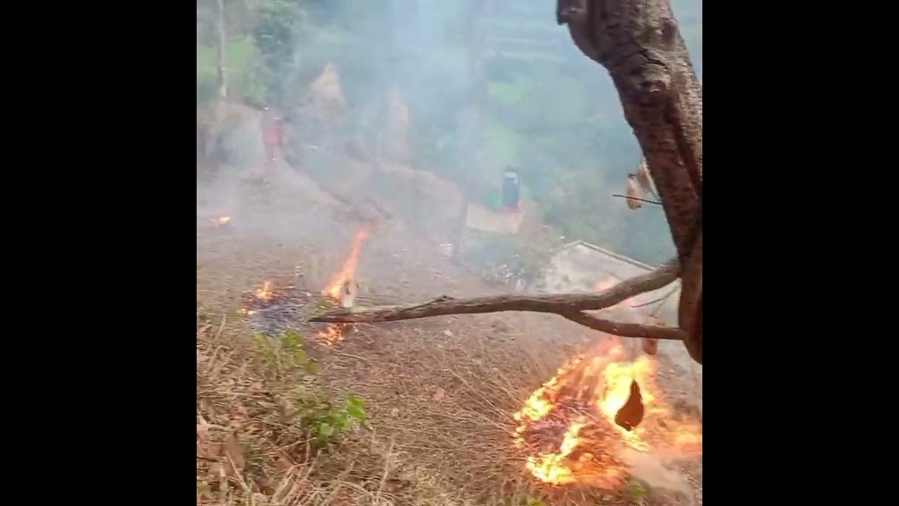 😱😥इतनी जादा आग लग गई है 😱आज का दिन मौसम कैसा हो रहा हैं 😱