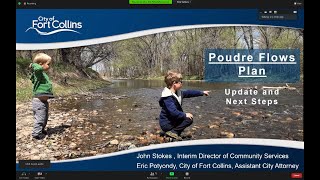 Staff Report   In Stream Flows on the Poudre River