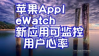 苹果AppleWatch新应用可监控用户心率