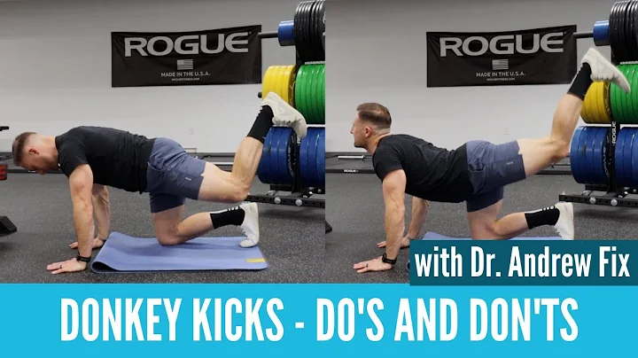 Donkey Kick Exercise - Do's and Don'ts with Dr. An...