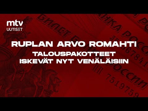 Video: Ruplan viikon loppu: yritys pitää positioita