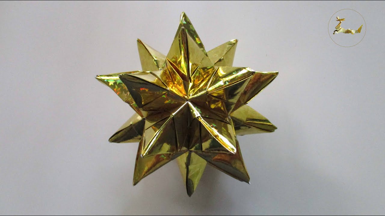 30-unit Sky Star Kusudama (Creator: Maria Sinayskaya)