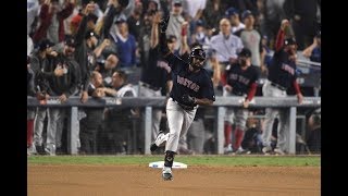 Jackie Bradley Jr. - All 2018 Postseason hits ALDS ,ALCS,World Series