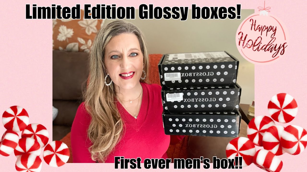Glossybox x 3! Limited edition boxes! @glossybox_us