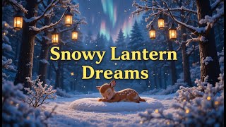 🦌 Bambi’s Peaceful Winter Sleep | Soothing Pixar-Style Christmas Lullaby | AnJo Vivid Vibes