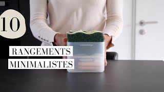 ORGANISATION MAISON | 10 solutions de rangement pour une maison sans encombrement