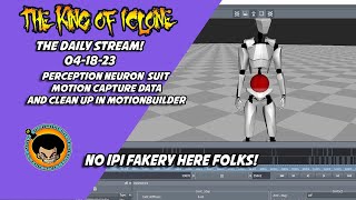 The King Of Iclone: Using a Perception Neuron mocap suit for a scene in my film ! No Ipi Fakery here
